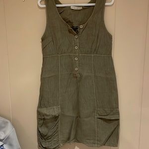 Size M oversized and thick strap dress.